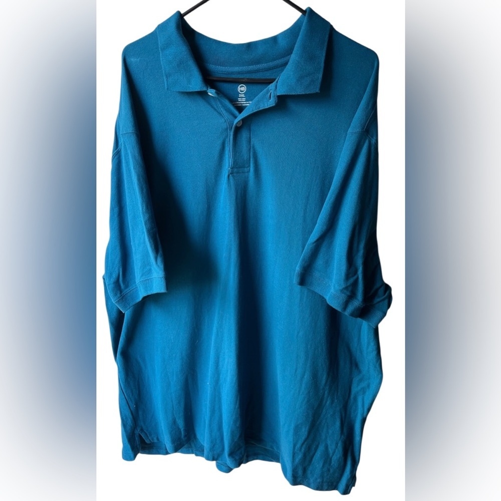 *HB Blue Polo Shirt 3XL
